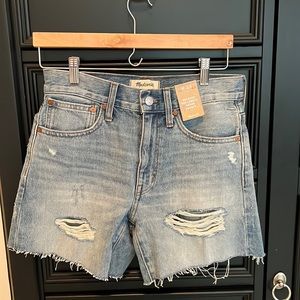Madewell women’s denim shorts
